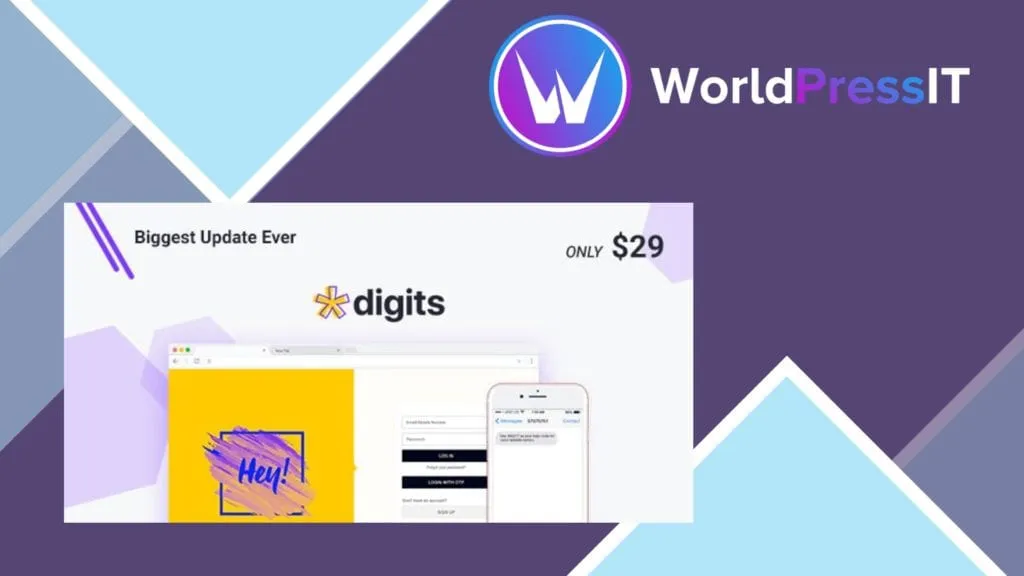 افزونه Digits / افزونه فیلد شرطی دیجیتس