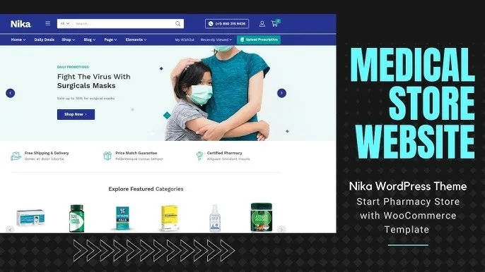 بنر  قالب nika